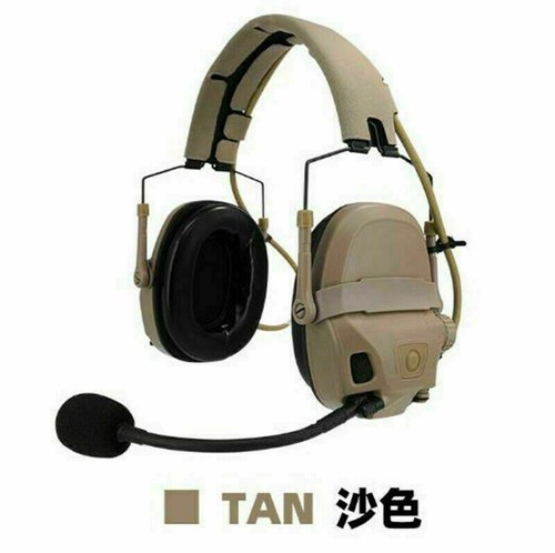 IN Stock FMA FCS AMP Tactical Communication Headset Noise Reduction V20/V60 PTT - Picture 4 of 12