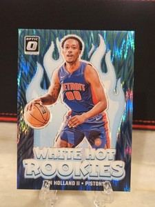 2024-25 Donruss Optic #1 Ron Holland II White Hot Rookies Green Shock #/149 🔥