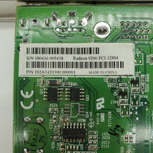 ATI Radeon 9200 PCI BUS 128MB DDR Graphics Card As-Is UNTESTED - Picture 14 of 15