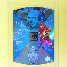 MATTHEW CORONATO 2023-24 SPX ROOKIE  Holoview  #SPX-7  Calgary Flames