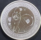Doge Coin Design Round * Contains 1 Oz .999 Fine Silver * BitPay "To The Moon"