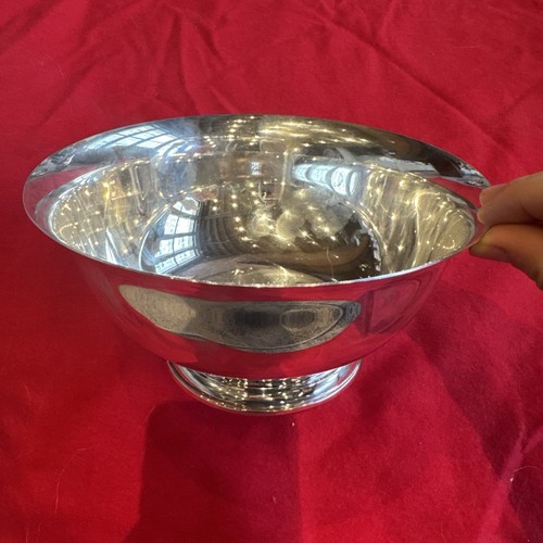 Newport Sterling Paul Revere Reproduction Bowl 7.5" Circa 1768 Style #31372