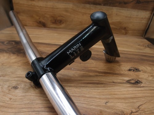 MTB flat handlebar MARIN LITE CRMO steel quill stem MARIN LITE Sameness 25.4 - Picture 13 of 19
