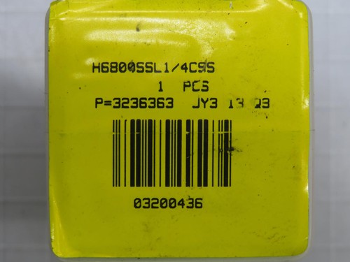 HAM LET H6800SSL1//4CSS VALVOLA ACCIAIO INOX T23468 - Foto 3 di 3