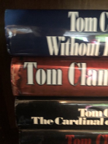 Lot of 7 Tom Clancy Hardcover Books Rainbow Red Rabbit Debt of Honor Dragon - Picture 2 of 23