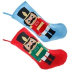  2 Pcs Nutcracker Decoration Hanging Decorations Treat Bags Accessories