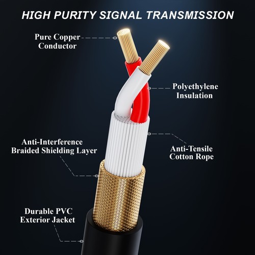 20FT XLR Mic Wires (24x BUNDLE) | Studio Stage Mixer Gear Connector Patch Cables - Picture 5 of 14