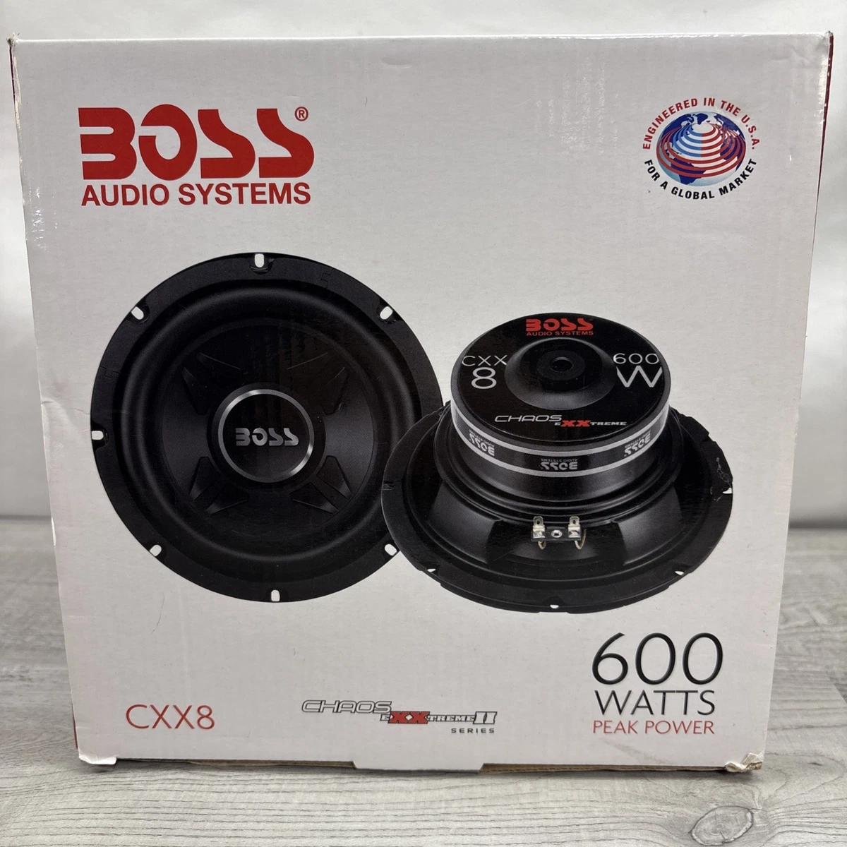 BOSS Audio 8in. Speaker Non-Enclosed Non-Powered Car Subwoofers