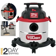 Aspiradora Seco y Mojado De 5 Galones Potente Acero Inoxidable Para Casa Carro