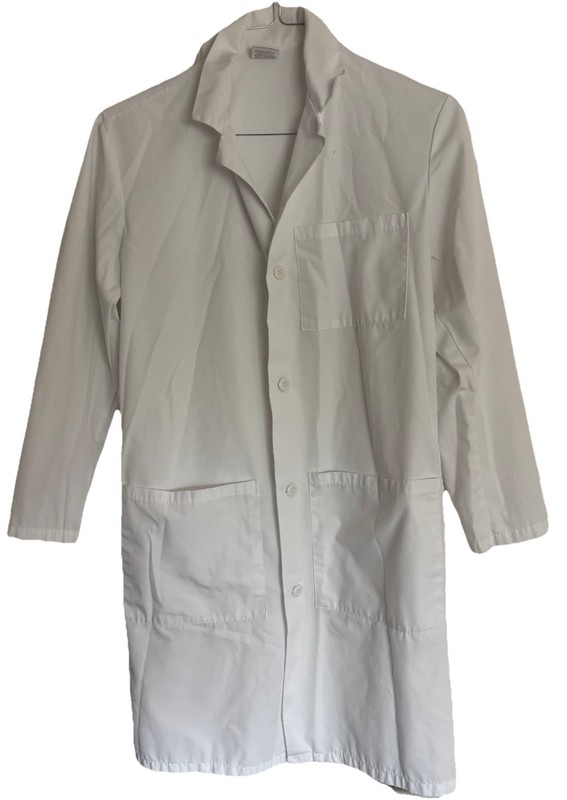 Size XS Lab coat white