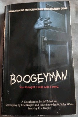 Boogeyman 2005  Jeff Mariotte Horror PB Book Movie Tie-in