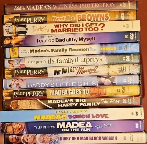 Tyler Perry Movies (13 DVD Lot) Madea Family Reunion, Married, Family FREE SHIP! - Picture 1 of 2