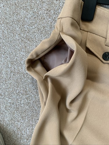 Ladies Dorothy Perkins Brown High Waisted Tapered Smart Trousers Size 16 BNWT - Picture 13 of 15