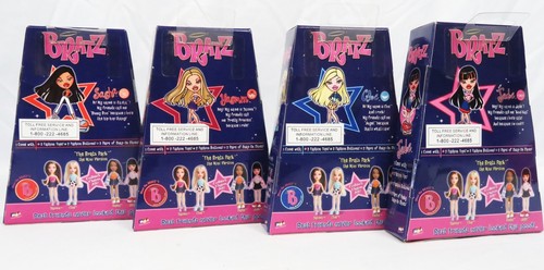 Full Set of 4 Bratz Pack Mini Version Yasmin Cloe Sasha Jade MGA NEW Sealed Box - Picture 8 of 11