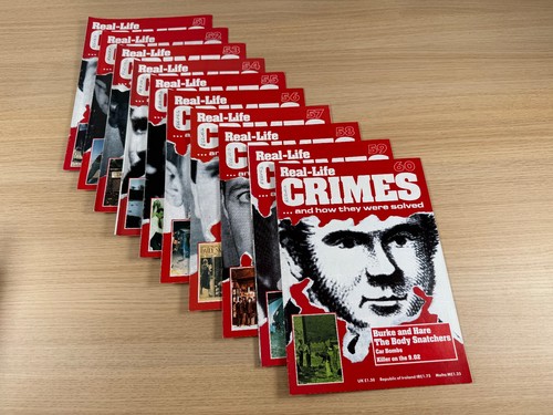 Real-Life Crimes... And How They Were Solved Magazines #51-60 Bundle - 第 1/21 張圖片