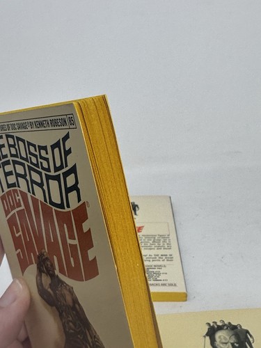 Doc Savage Book Lot Of 3 Vintage Paperbacks Kenneth Robeson - Picture 9 of 12