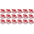  60 stücke Weihnachtspapierkästen kleine kompakte Bonbons Schokoladenboxen