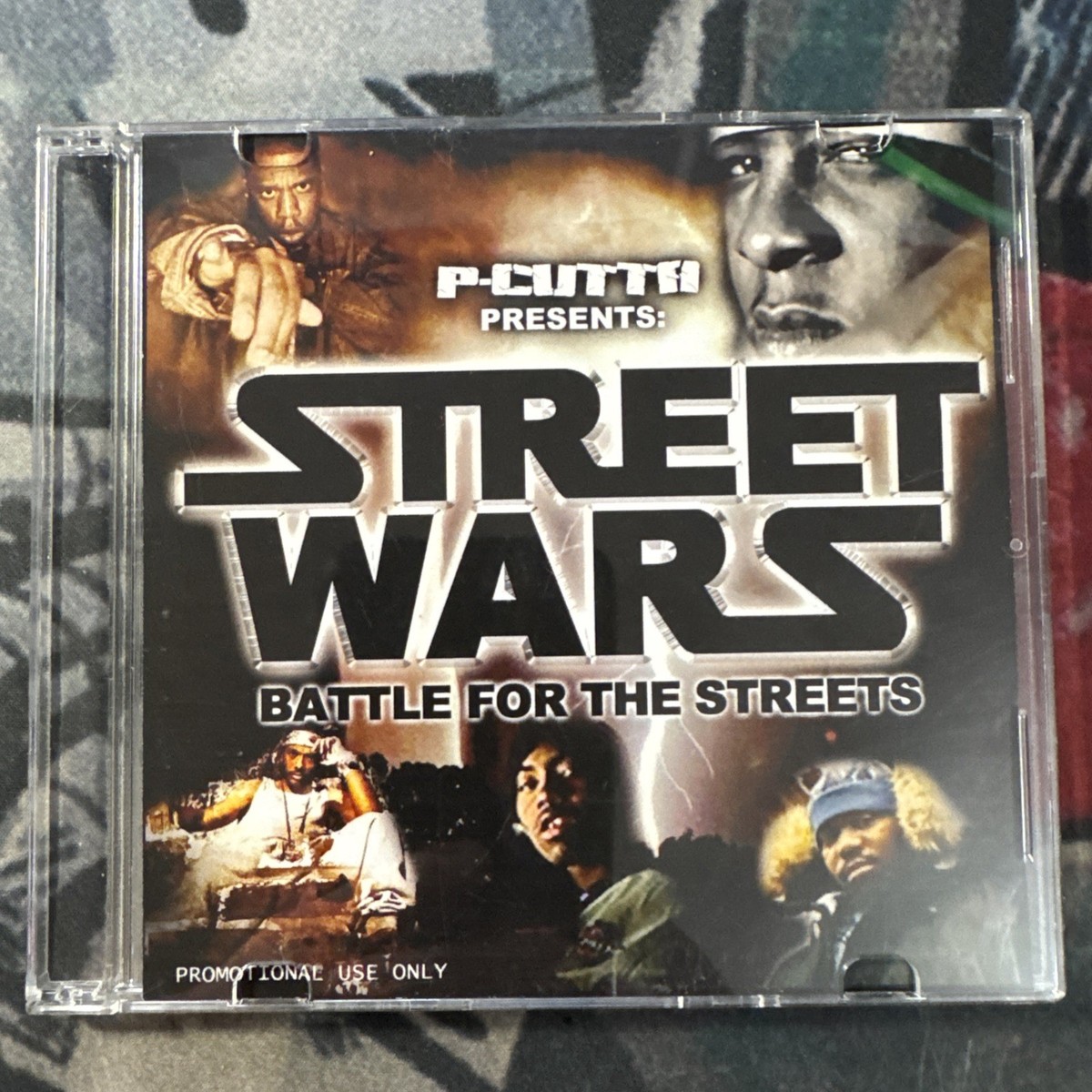 P-Cutta Street Wars CD Mixtape Battle for The Streets Rare