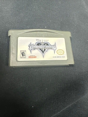 Kingdom Hearts: Chain of Memories -Game Boy Advance (2004) Tested Authentic