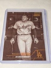 2022 Topps Stadium Club - Freddie Freeman #291 Sepia