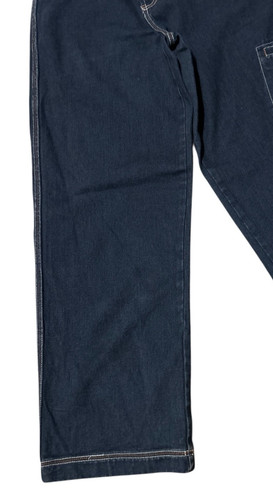 NEU Vintage LGV KRPTO Baggy Wide Leg Jeans Herren 30x30 Denim dunkle Waschung SELTEN NEU MIT ETIKETT - Bild 7 von 18