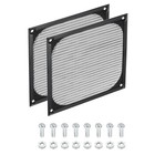 2 Stück 140mm Computer-Filtergitter Edelstahlgewebe Staubdichte Gehäuseabdeckung