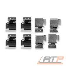 ZUBEHÖR-SATZ BREMSBELÄGE HINTEN FÜR AUDI A1 8X A3 8P BJ 04-13