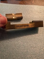 2pc Solid Brass Golf Club Making Tool ? THE GOLF WORKS 3.5" & 1.25"