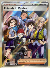 friends in paldea pokemon card Friends in Paldea 137/131 Sv: Prismatic Evolutions Holo for sale online