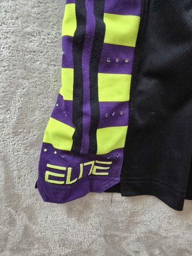 Nike Elite Dri Fit Shorts Youth Boys M Training Fitness Basketball 9" 698590-010 - Picture 3 of 16