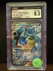 🔥 💥 Blastoise EX 186/165 Certified Mint 8.5 Super Rare Pokemon 151 Holo 💥