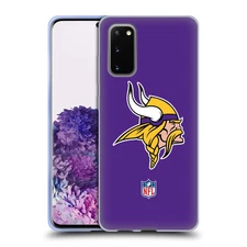 OFFICIAL NFL MINNESOTA VIKINGS LOGO SOFT GEL CASE FOR SAMSUNG PHONES 1