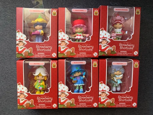 The World Of Strawberry Shortcake Full Set 6 Figures CheeBee TLS Toy Series 2
