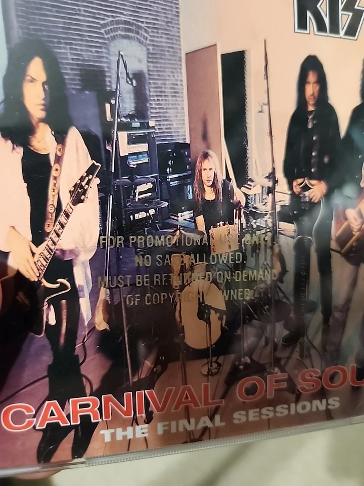 Kiss Carnival Of Souls Cd 1997 1st Press Gold STAMP PROMO VG+ Mercury RARE Foto 2 de 4