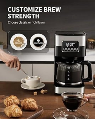 Boscare Kaffeemaschine CM1429TA-U (4-10 Tassen) programmierbar, - Bild 10 von 12