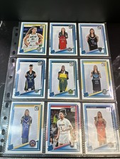 Donruss WNBA Rated Rookie Basketball Card Lot - 9 Cards, Multiple Teams B4