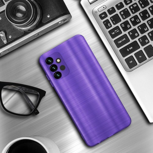 Hülle für Samsung Galaxy A13 5G Cover Kameraschutz TPU Silikon Gebürstet - Bild 4 von 7