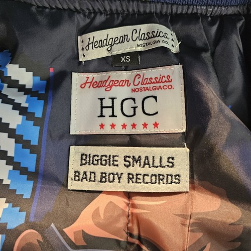 Biggie Smalls Bad Boy Records Kopfbedeckung Herren 90s Satin PUFFY Jacke Xsmall🔥🔥 - Bild 4 von 13