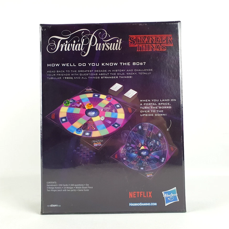 Trivial Pursuit Stranger Things Back to the 80s Edition Netflix Party Board Game - Image 3 of 4