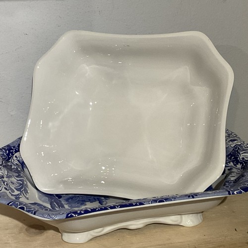 Spode BLUE ITALIAN Lidded Tureen/Vegetable Dish - Picture 3 of 5