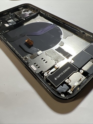 Original Apple Iphone 12 Pro Chassis Power Flex scocca Blu D Crepa + Ricambio - Zdjęcie 5 z 8