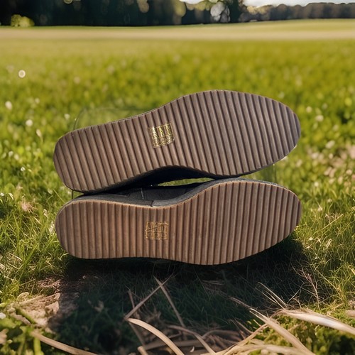 Neue Anthropologie Bill Blass Tina Pony Plateau-Booties dunkelbraun Größe 8,5 - Bild 6 von 9