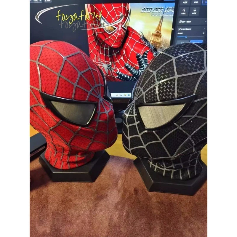 Classic Toby Spider-man Helmet Original Quality Cosplay Mask Costumes US STOCK!! - Image 3 of 4