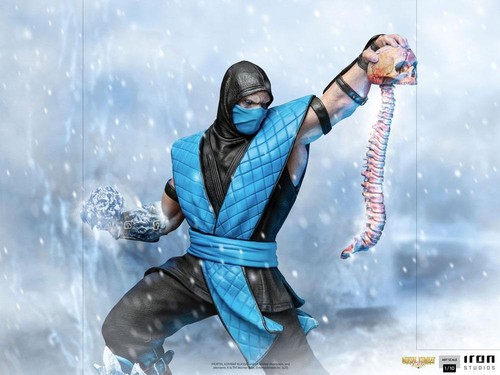 Mortal Kombat Estatua 1/10 Art Scale Sub-Zero 23 cm  Iron Studios - Bild 14 von 14