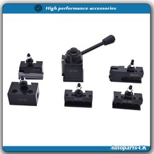 OXA Wedge Type Tool Post Holder Set 250-000 For Mini Lathe Up to 8"6 Pcs