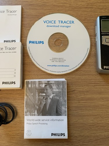 Philips Voice Tracer 7780 Excludes Lead - Picture 2 of 4