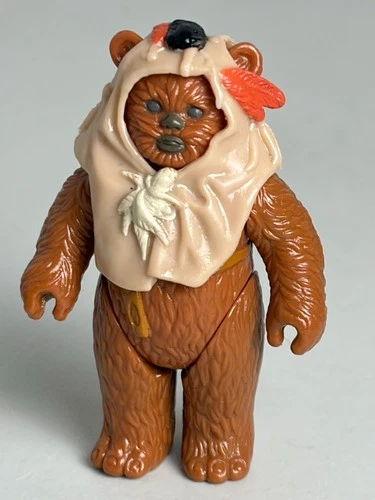 Vintage Star Wars Kenner POTF Last 17 Ewok Paploo Figure Original 1985