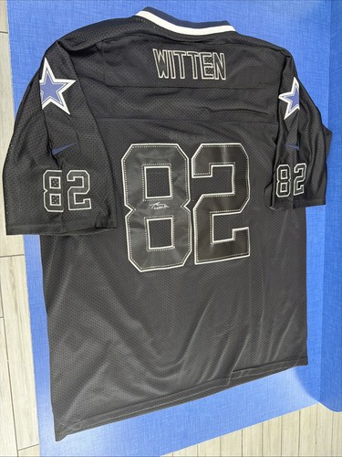 #82 Jason Witten Autogramm Cowboys Trikot mit *Spieler SIGNIERT ohne COA schwarz Gr.XL? - Bild 6 von 8