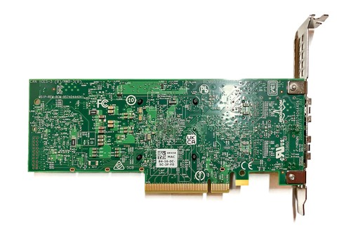Network Card Dell Broadcom 57414 2x10/25GbE SFP28 PCIe 3.0 x8 ADAPTER 4RN58 - Bild 3 von 3
