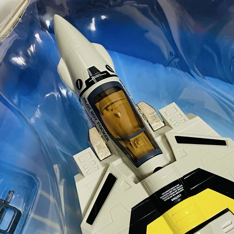 Figura Robotech Bandai Macross Origin Of Valkyrie 1982 VF-1S Roy Focker 1/55 Foto 3 de 4